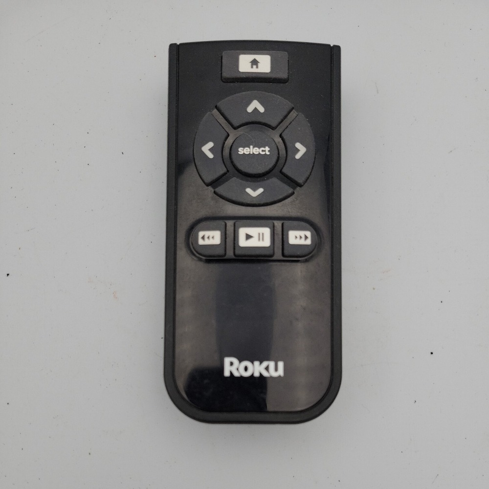 Roku HOF08G317GPD12 Remote Control Recorder Black Wireless HOF09G318GPD12
